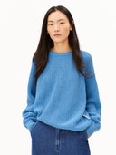 Grof gebreide trui rib knit sweater