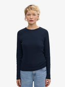 Organic longsleeve met rib