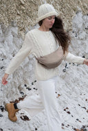 Schoudertas moon bag small