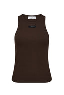Tanktop rib badge
