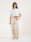 Ecru harper loose flare lengte 34