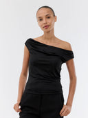 Off-shoulder top himamd
