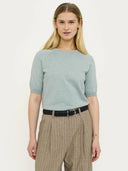 Gebreide knit srmarla ss o-neck