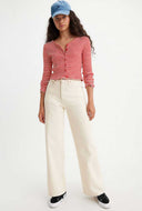 Ribcage wide leg jeans lengte 32