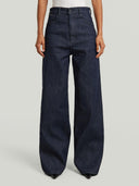 Donkerblauwe jeans deck 2.0 high loose 34