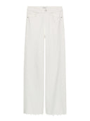 Loose fit jeans tinted blue