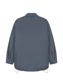 Blauw geruite jasje