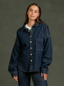Denim blouse mae