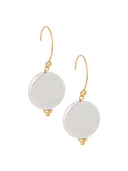 Ocean shell oorbellen