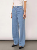 Blauwe jeans met print antocc
