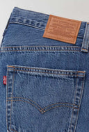 Blauwe jeans baggy dad
