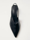 Zwarte slingbacks eros