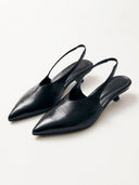 Zwarte slingbacks eros