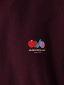 Oversized bordeaux sweater atubay