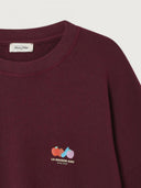 Oversized bordeaux sweater atubay