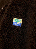 Donkerbruine teddy bodywarmer hoktown
