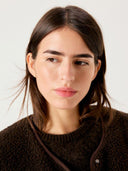 Donkerbruine teddy bodywarmer hoktown