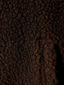 Donkerbruine teddy bodywarmer hoktown