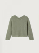 Groene wollen trui vitow