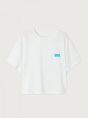 Wit oversized t-shirt gixy
