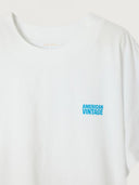 Wit oversized t-shirt gixy