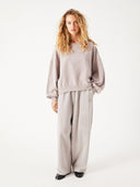 Grijze sweater met logo jitbay