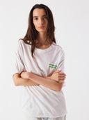 Wit t-shirt apoly bottles