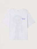 Wit t-shirt met print apoly