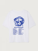Wit t-shirt met print apoly