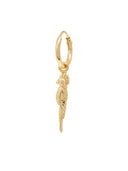 Single isola bird ring earring GP