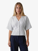 Gestreepte blouse clara