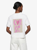 T-shirt met print gina corse