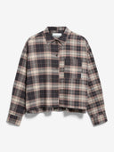 Bruin geruite blouse nalaani
