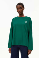 Groene longsleeve iconic a fietaa