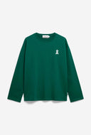 Groene longsleeve iconic a fietaa