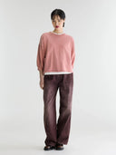 Sweater met 3/4 mouwen vicske