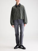 Legergroene jacket justine