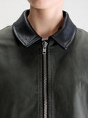 Legergroene jacket justine
