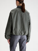 Legergroene jacket justine