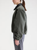 Legergroene jacket justine