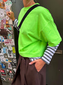 Neon groen t-shirt voss