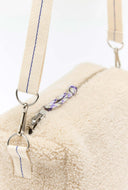 Reversible teddy tasje hanomy