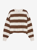 Gestreepte oversized longsleeve