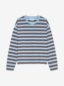 Blauwe gestreepte longsleeve