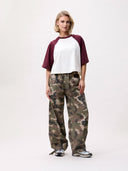 Barrel fit camo jogger