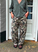 Barrel fit camo jogger