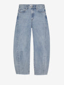 Lichtblauwe jeans super barrel fit