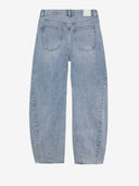 Lichtblauwe jeans super barrel fit