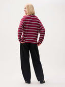 Rood gestreept shirt
