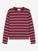 Rood gestreept shirt